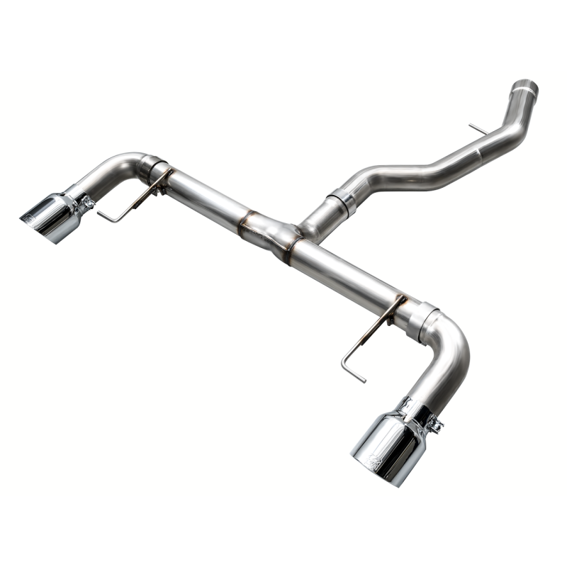 AWE Tuning Track Axle Back Exhaust w/ Chrome Silver Tips - 19-23 BMW 330i / 21-23 BMW 430i Base G2X