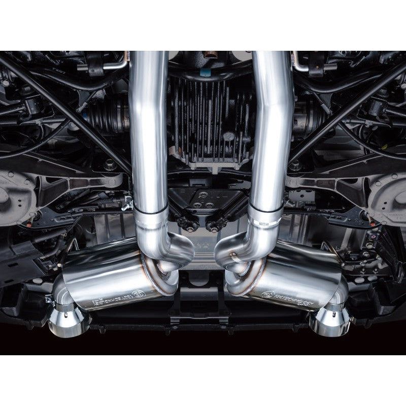 AWE Tuning Touring Edition Catback Exhaust System w/ Chrome Silver Tips - 2023+ Nissan Z