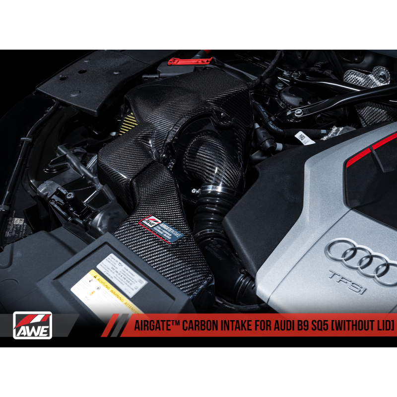 AWE Tuning Audi B9 SQ5 3.0T AirGate Carbon Fiber Intake w/ Lid