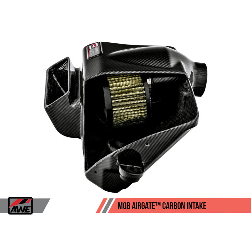AWE Tuning Audi / Volkswagen MQB 1.8T/2.0T/Golf R Carbon Fiber AirGate Intake w/ Lid