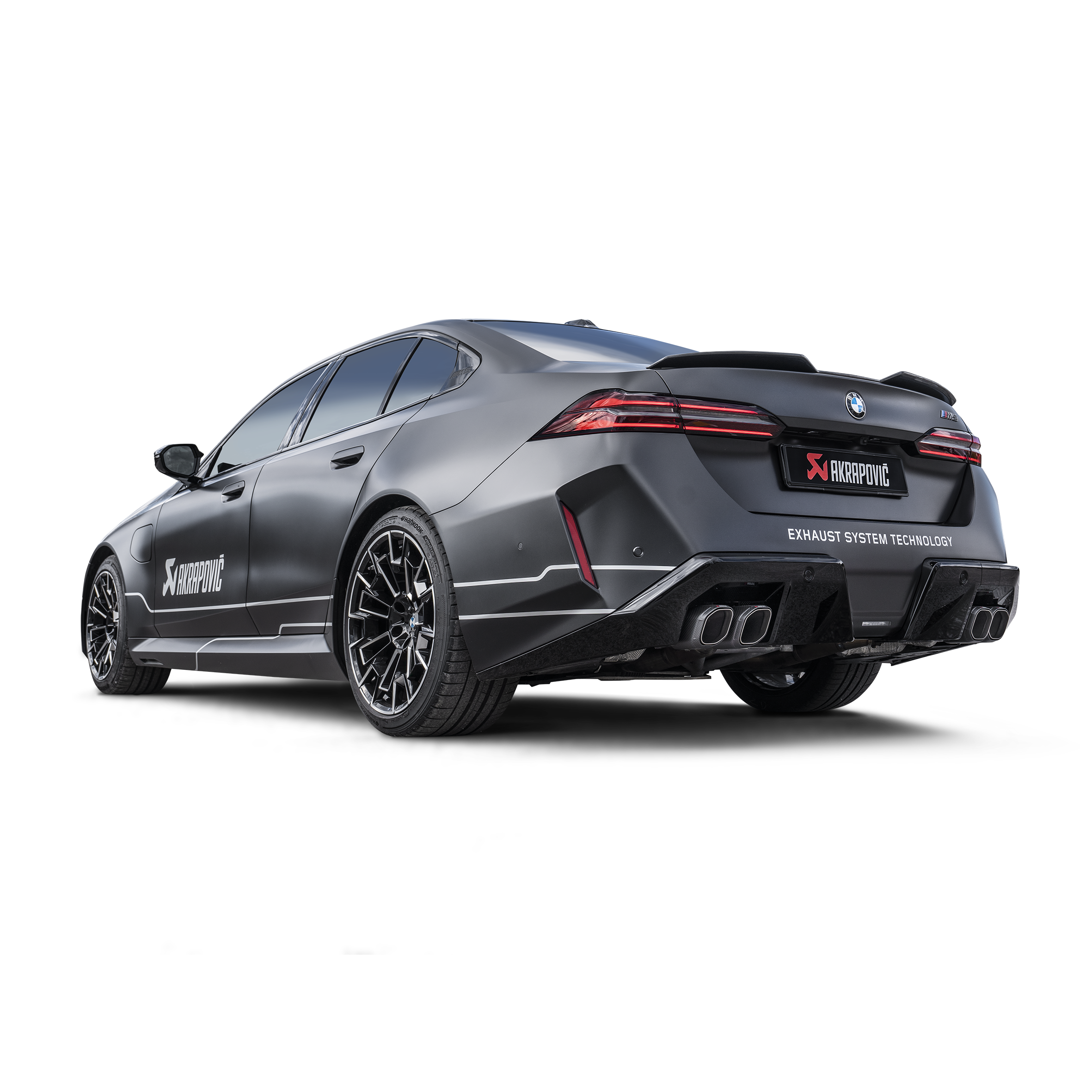 Akrapovič Slip-On Line Exhaust (Titanium) w/Titanium Tips - 2025+ BMW M5/M5 Touring (G90/G99) - T1 Motorsports