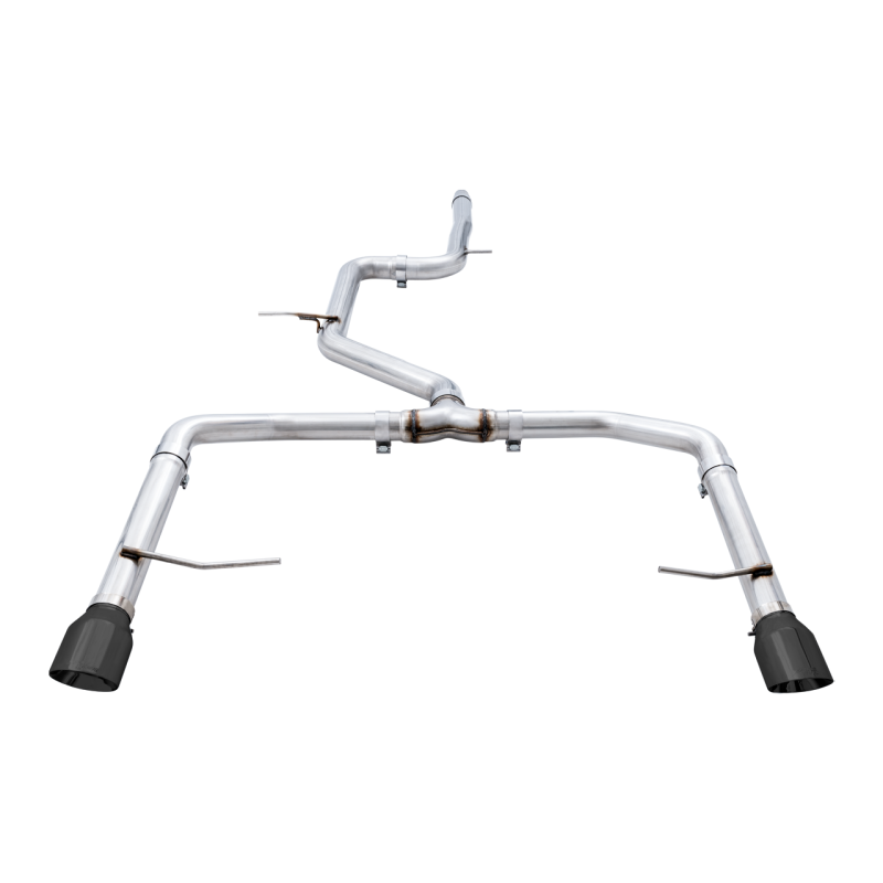 AWE Tuning Track Edition Exhaust w/Diamond Black Tips (Fits OEM DP) - 18-21 Volkswagen Jetta GLI MK7