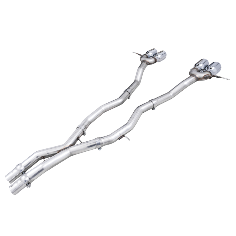AWE Tuning Track Edition Catback Exhaust w/ Chrome Silver Tips - 2021+ BMW G8X M3/M4
