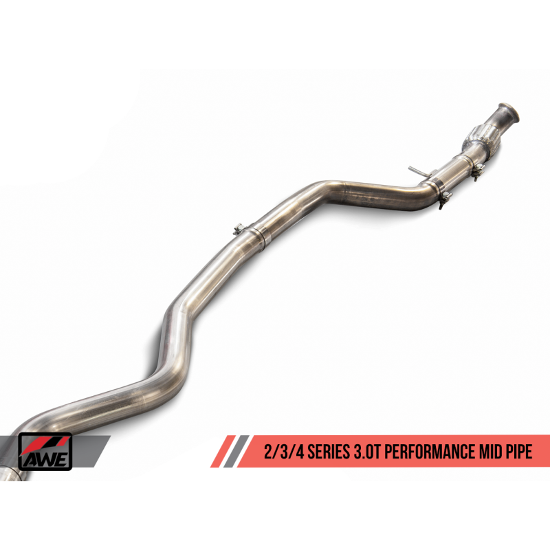 AWE Tuning BMW F3X 335i/435i Performance Mid Pipe