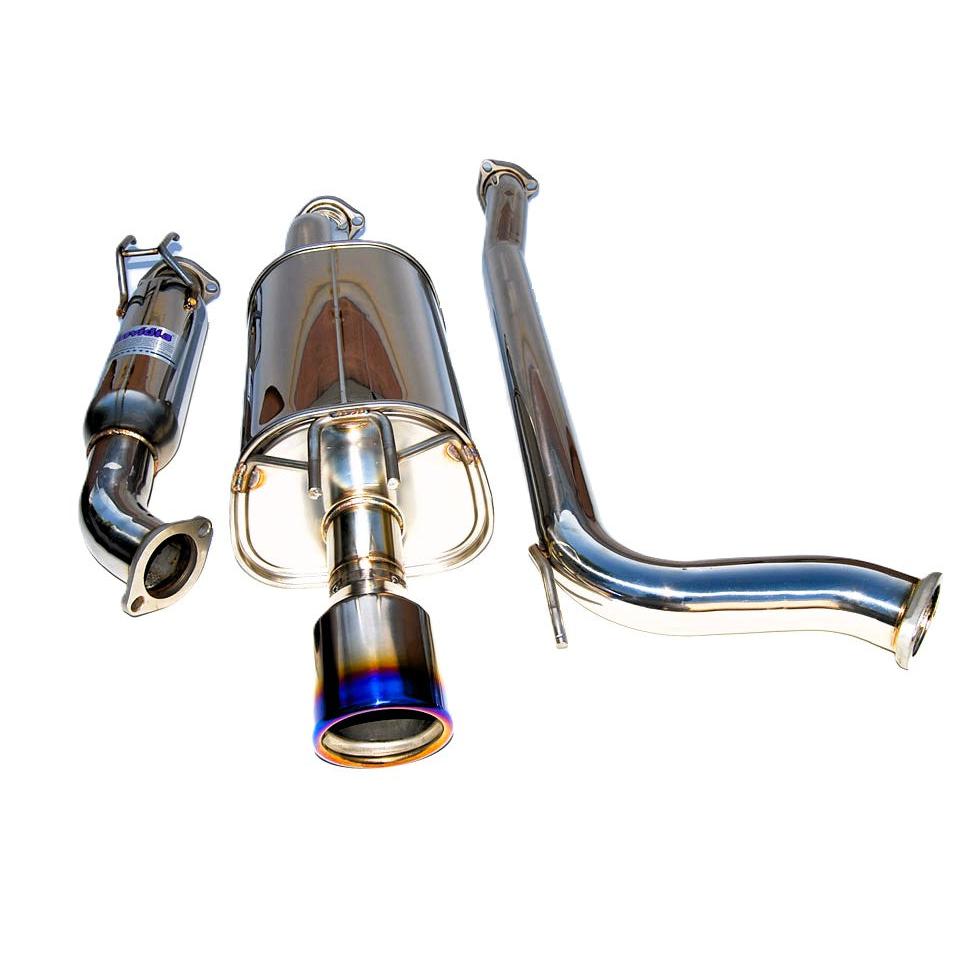 Invidia Q300 Titanium Tip Cat-Back Exhaust - 06-11 Honda Civic Si Coupe