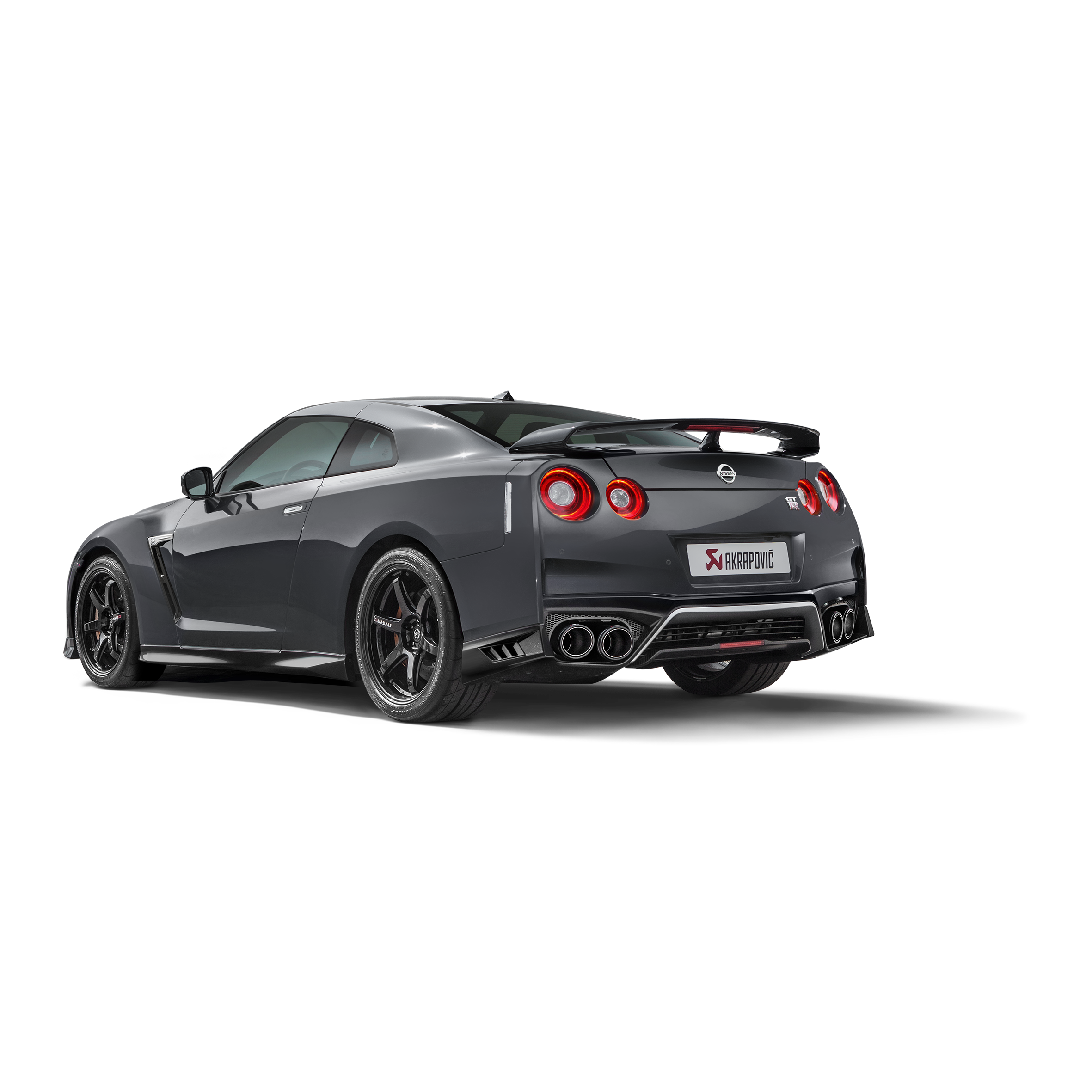 Akrapovič Evolution Line Catback Exhaust (Titanium) w/o Tips - 2008-2025 Nissan GT-R - T1 Motorsports