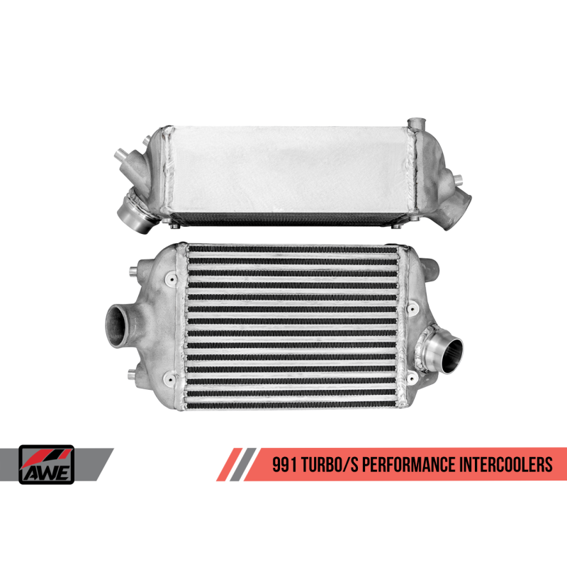 AWE Tuning Porsche 991 (991.2) Turbo/Turbo S Performance Intercooler Kit