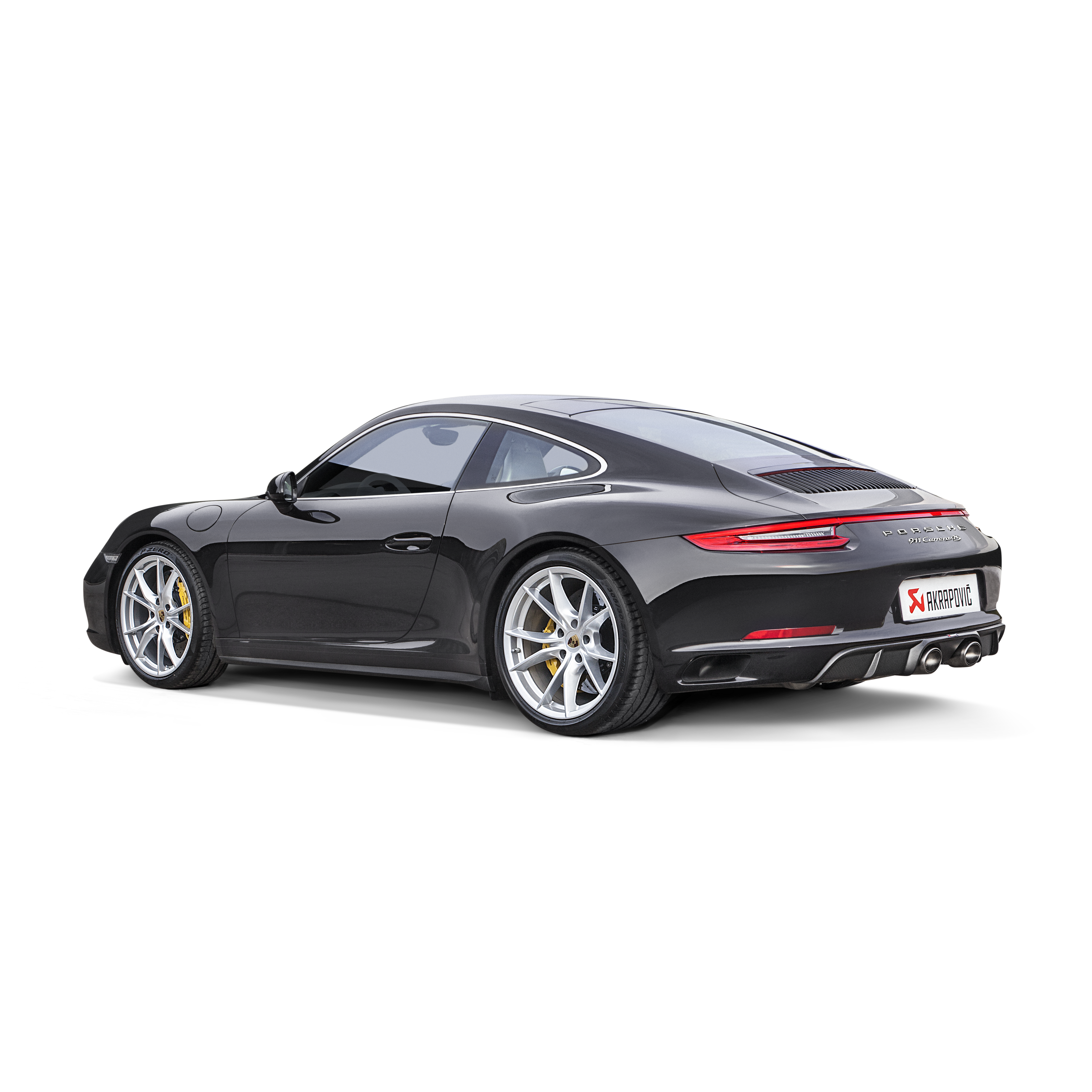 Akrapovič Slip-On Line Exhaust (Titanium) w/Titanium Tips - 2016-2019 Porsche 911 Carrera S/4/4S/GTS (991.2) - T1 Motorsports