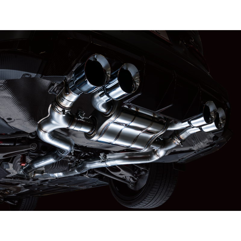 AWE Tuning SwitchPath Catback Exhaust w/ Chrome Silver Tips - 2021+ BMW G8X M3/M4