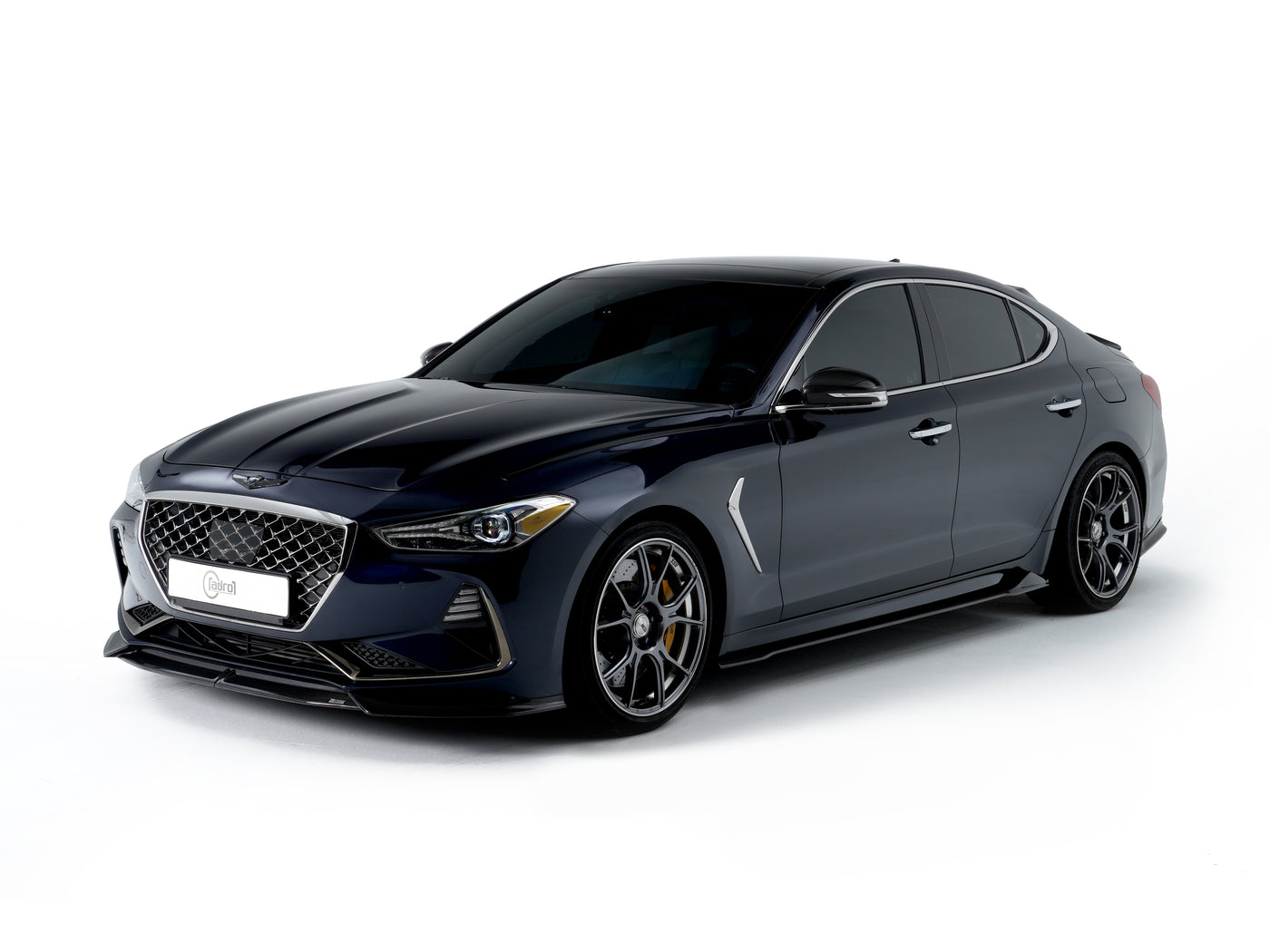ADRO Genesis G70 Carbon Fiber Side Skirts V3 (2019-2023)