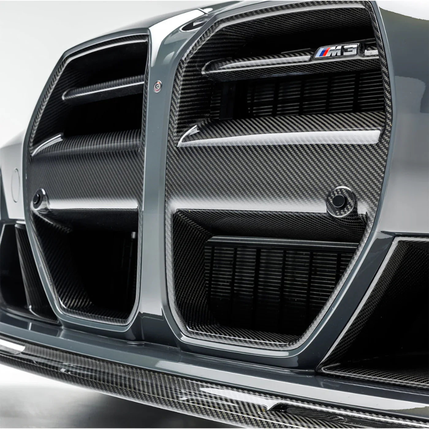 Vorsteiner Carbon Fiber Front Motorsport V-Style Grille - 2021+ BMW G80 M3/G82 M4