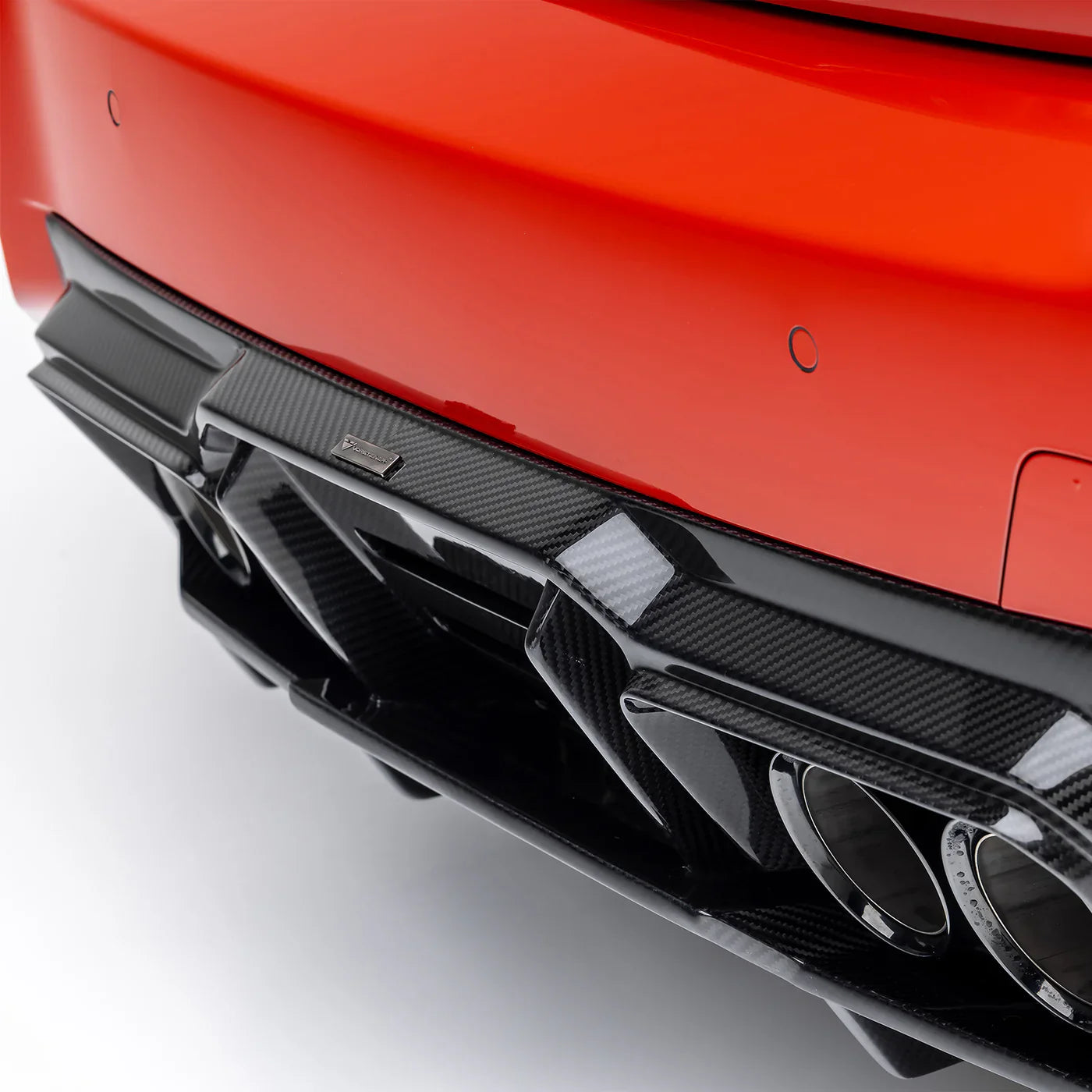 Vorsteiner VRS Aero Carbon Fiber V-Style Diffuser with Under Floor  - 2023+ BMW G87 M2