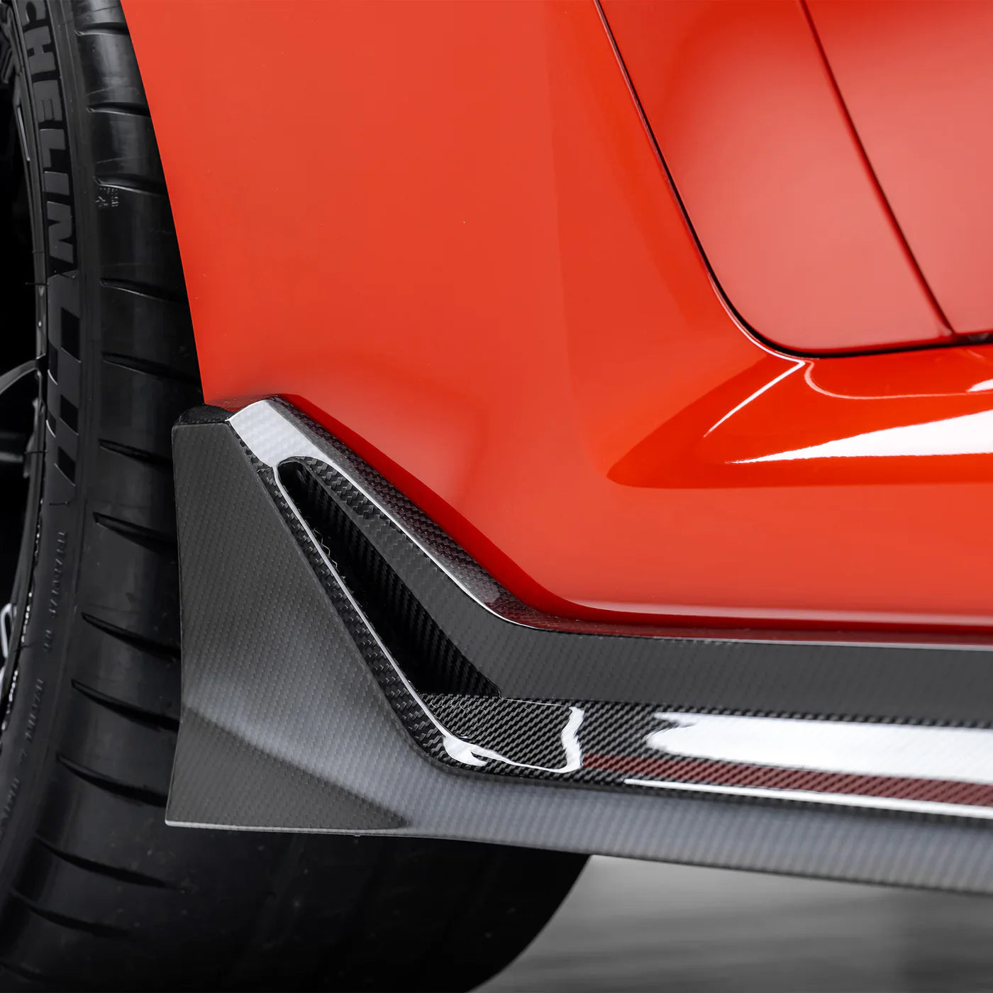 Vorsteiner VRS Aero Carbon Fiber V-Style Vented Fenders with Side Skirts  - 2023+ BMW G87 M2
