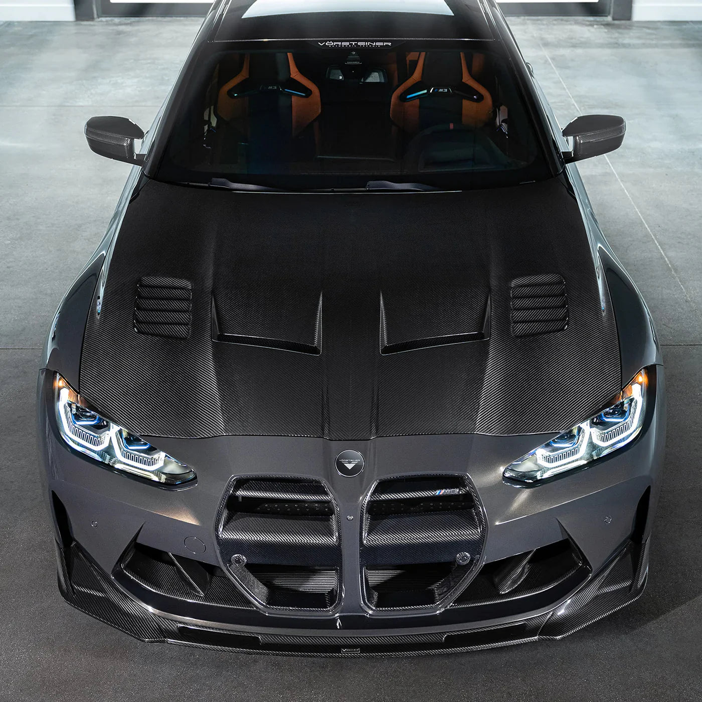 Vorsteiner Carbon Fiber V-Style Hood - 2021+ BMW G80 M3/G82 M4