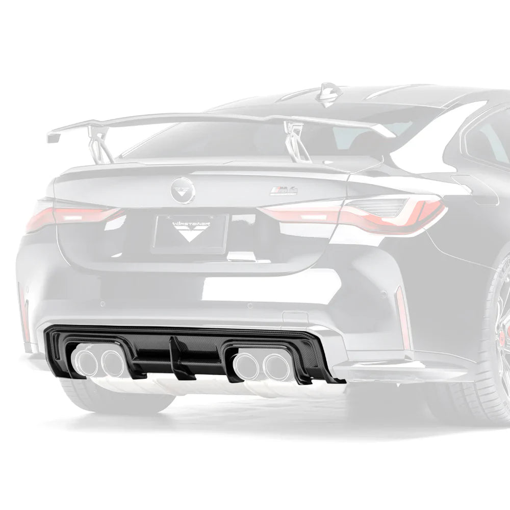 Vorsteiner Carbon Fiber V-Style Rear Diffuser - 2021+ BMW G82 M4