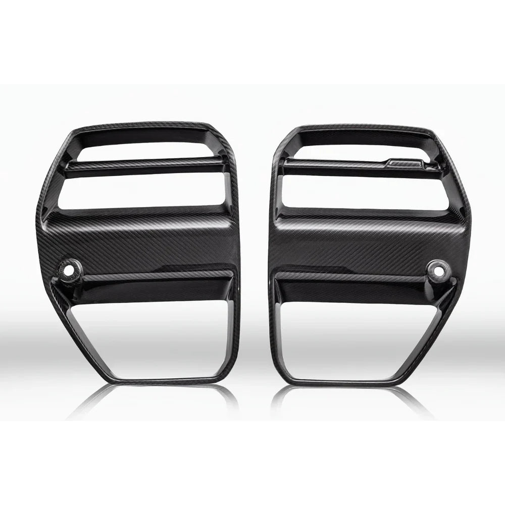 Vorsteiner Carbon Fiber Front Motorsport V-Style Grille - 2021+ BMW G80 M3/G82 M4