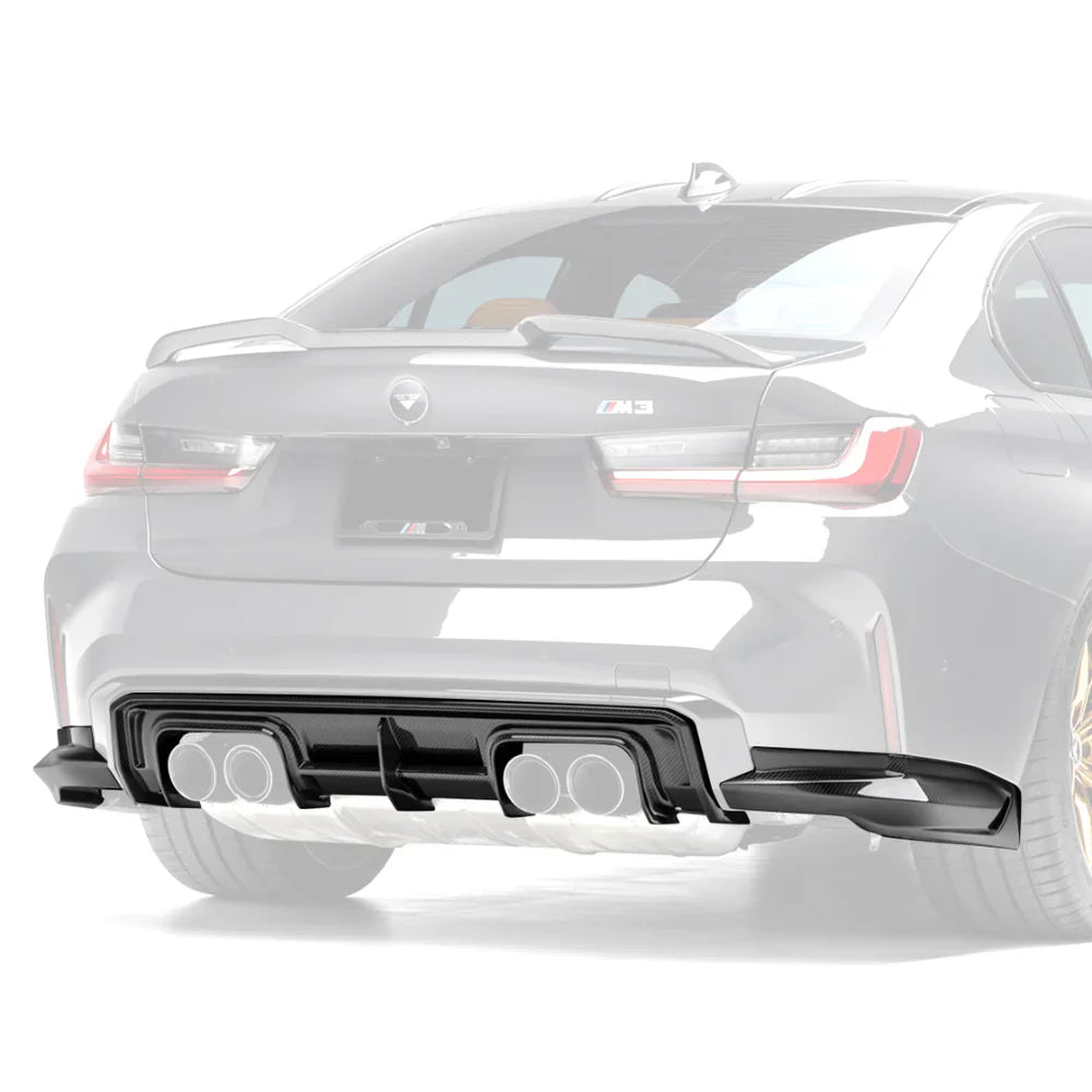 Vorsteiner Carbon Fiber V-Style Rear Diffuser - 2021+ BMW G80 M3
