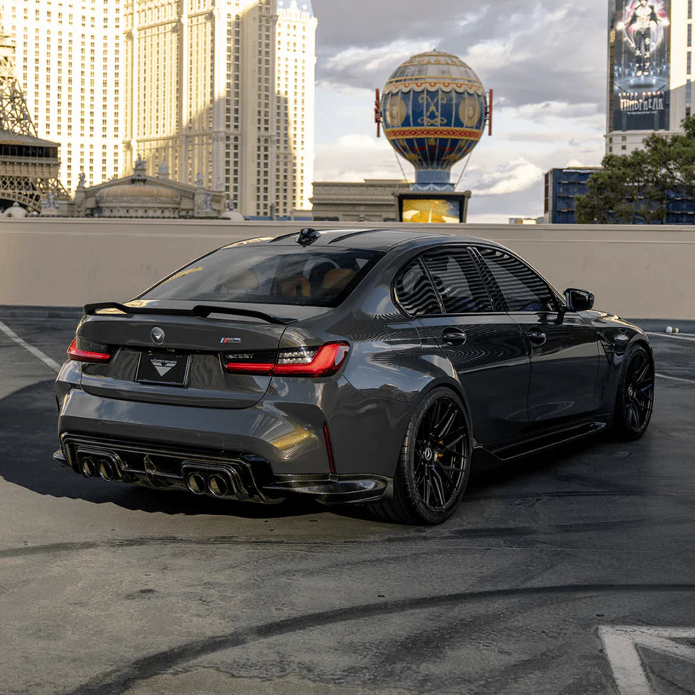 Vorsteiner Carbon Fiber V-Style Rear Diffuser - 2021+ BMW G80 M3