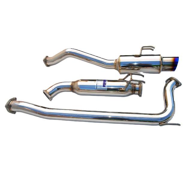 Invidia N1 70mm Titanium tip Cat-Back Exhaust - 06-11 Honda Civic Si Sedan