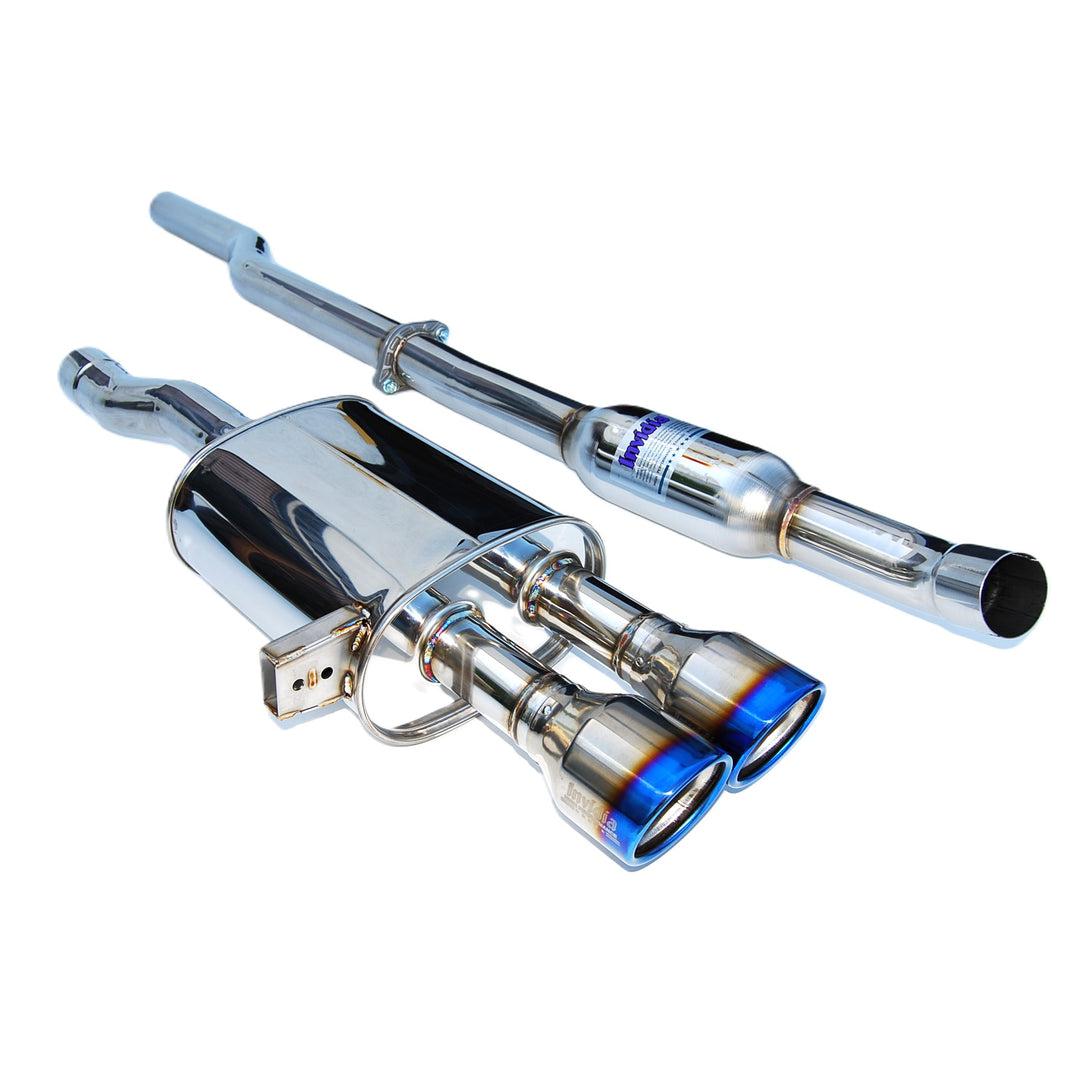 Invidia Q300 Titanium tip Cat-back Exhaust - 14-Up Mini Cooper-S