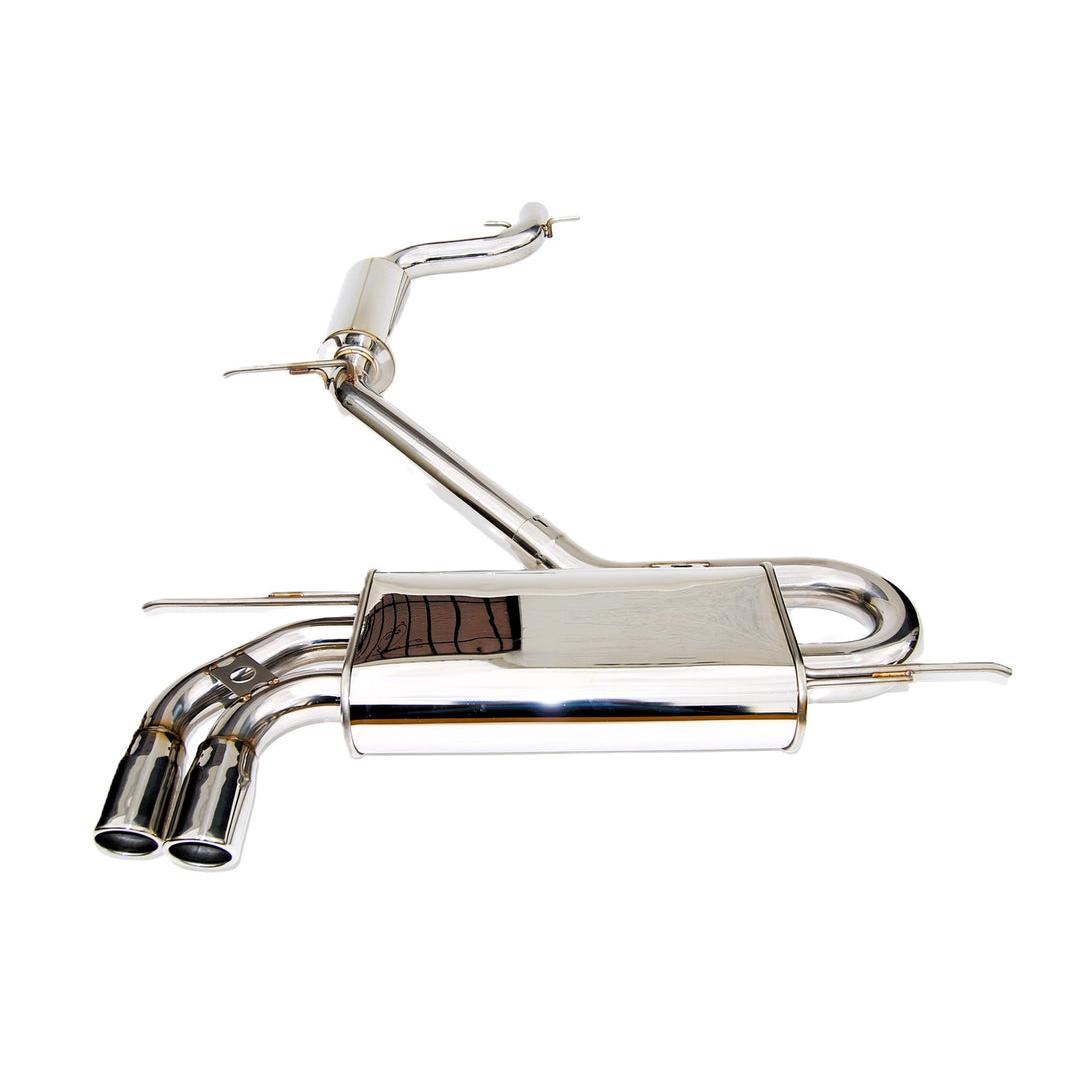 Invidia Q300 Rolled S.S.Tips Cat-back Exhaust - 05-08 VW Golf GTI MK5