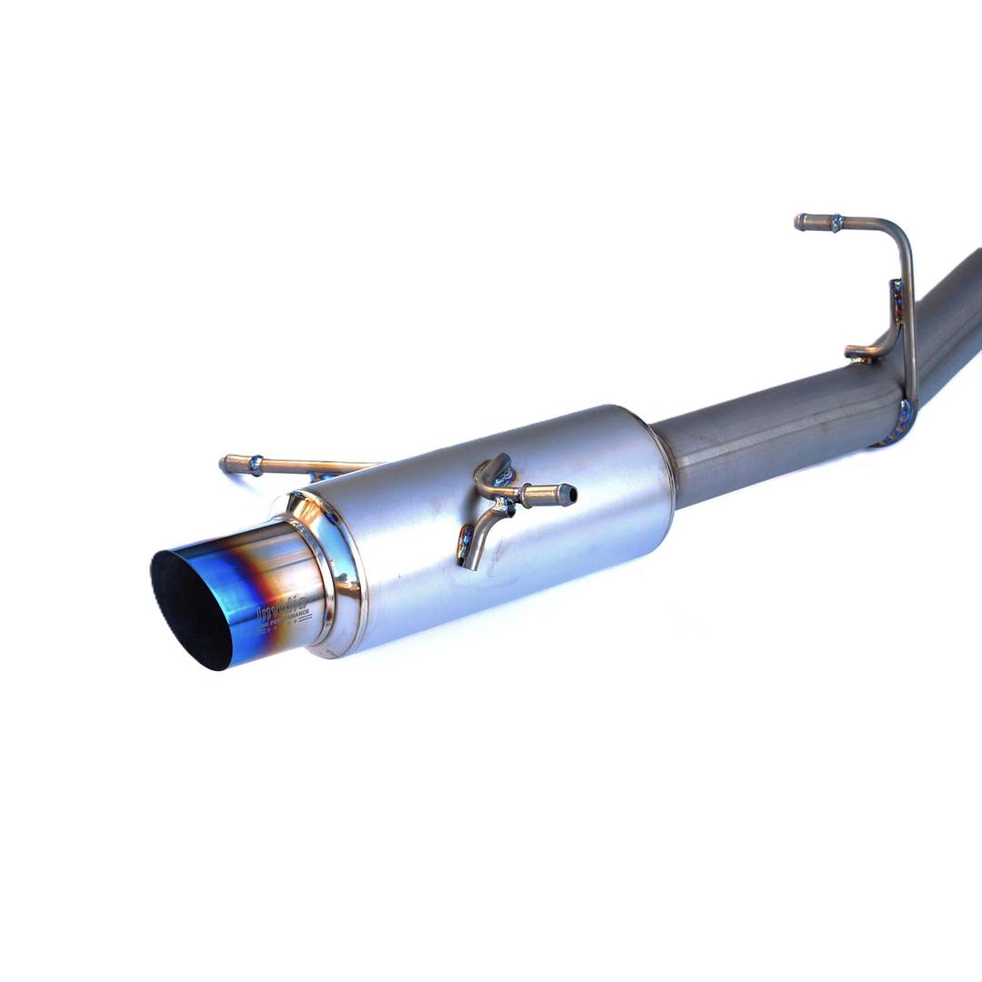 Invidia Racing Full Titanium Cat-back Exhaust - 08-14 Subaru WRX/STI Hatchback