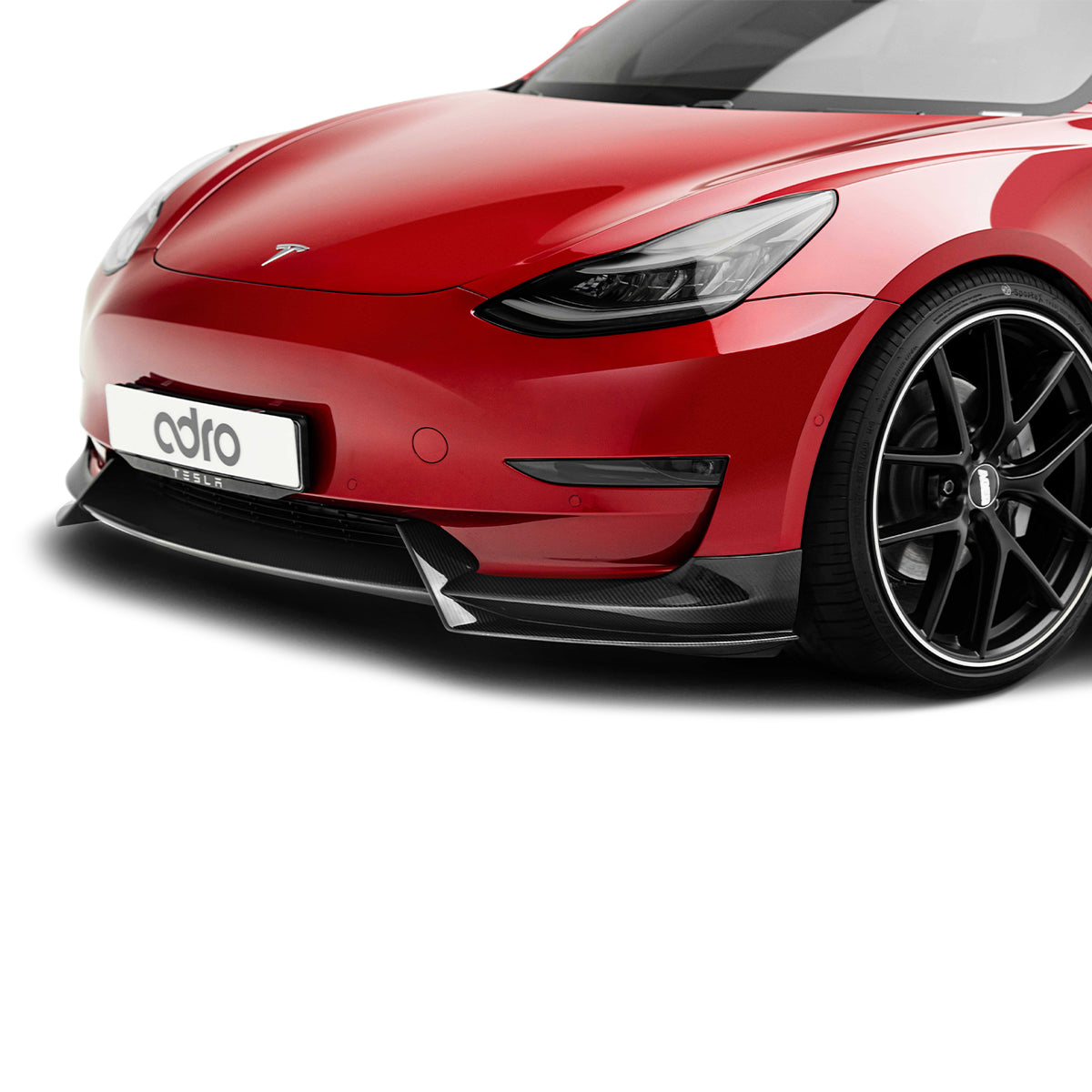 ADRO Tesla Model 3 Carbon Fiber Front Lip (2017-2023)