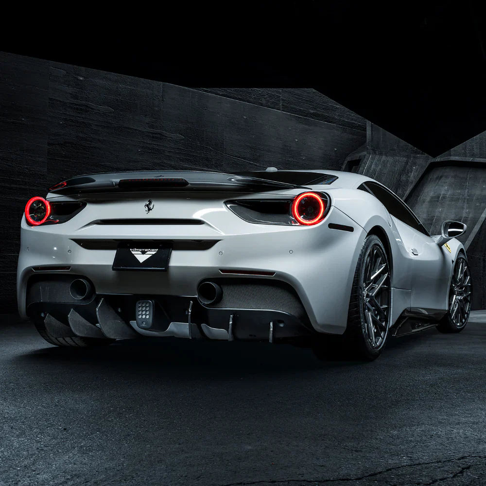 Vorsteiner Diavolo Carbon Fiber Decklid Spoiler  - 2015-2019 Ferrari 488