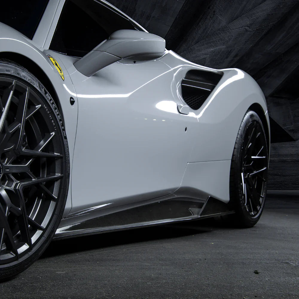 Vorsteiner Diavolo Carbon Fiber Side Skirts  - 2015-2019 Ferrari 488
