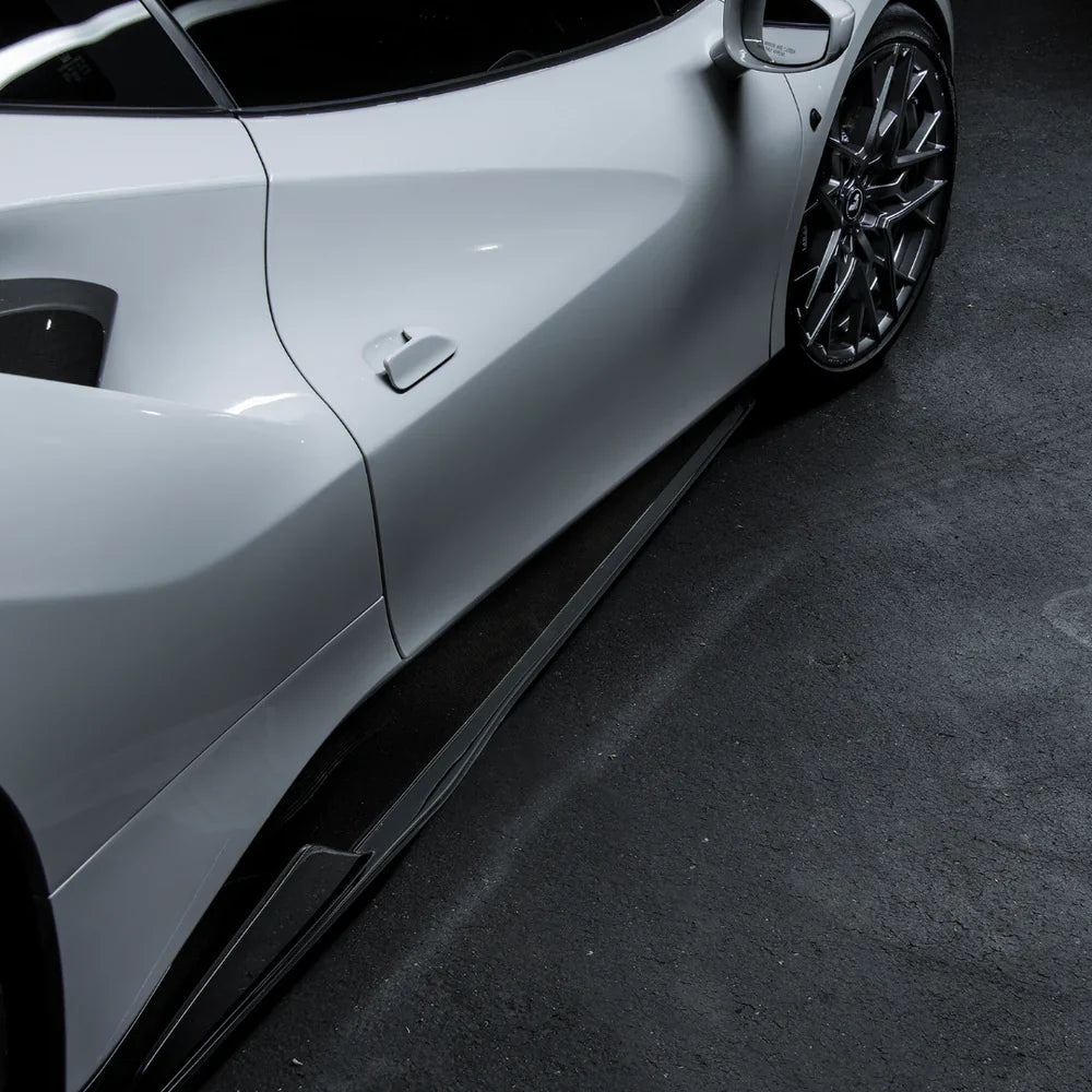 Vorsteiner Diavolo Carbon Fiber Side Skirts  - 2015-2019 Ferrari 488