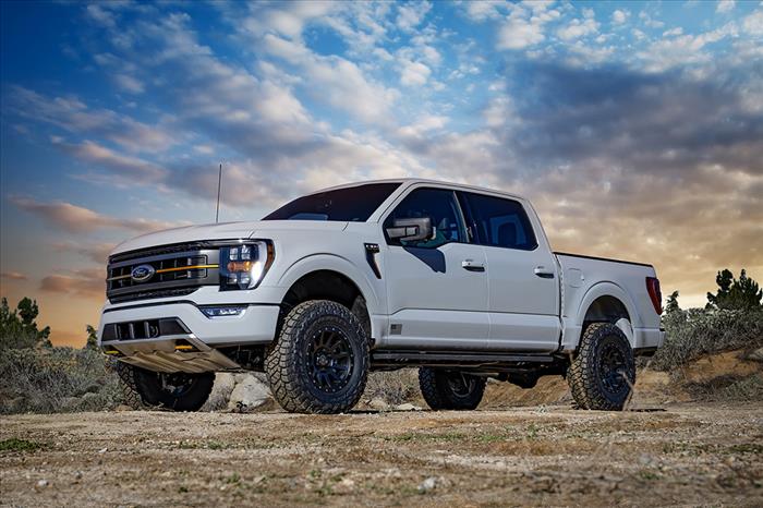 ICON 2.5-3" Stage 4 Suspension System Tubular UCA / Leaf Pack - 21-23 Ford F150 Tremor 4WD