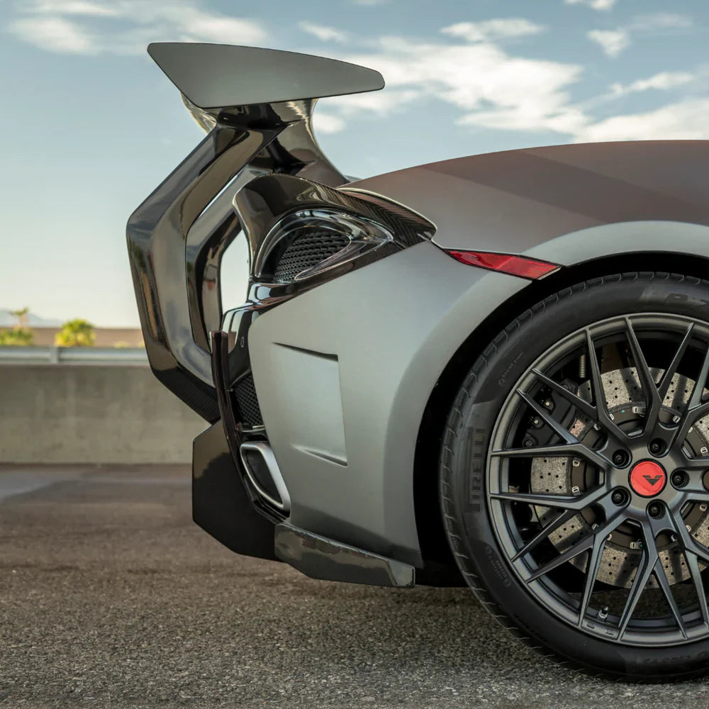 Vorsteiner VX Aero Carbon Fiber Rear Bumper w/ Rear Diffuser  - 2015-2021 McLaren 570S