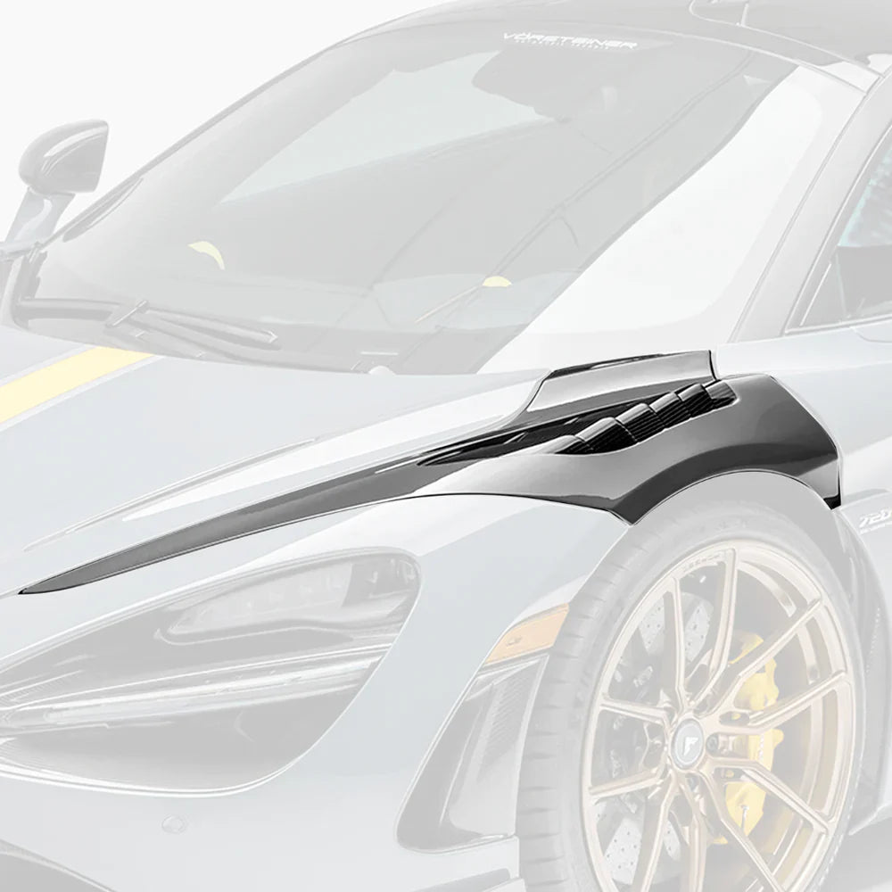 Vorsteiner Silverstone Edition Carbon Fiber Front Fenders w/ Integrated Vents  - 2017-2023 McLaren 720S (Coupe Only)