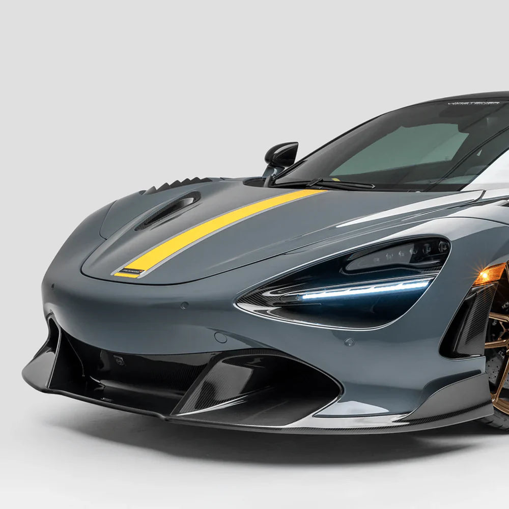 Vorsteiner Silverstone Edition Carbon Fiber Front Splitter  - 2017-2023 McLaren 720S