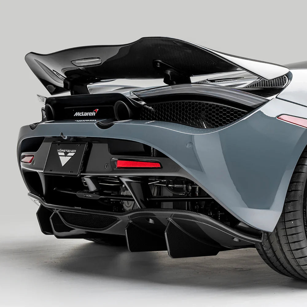 Vorsteiner Silverstone Edition Carbon Fiber Rear Diffuser  - 2017-2023 McLaren 720S