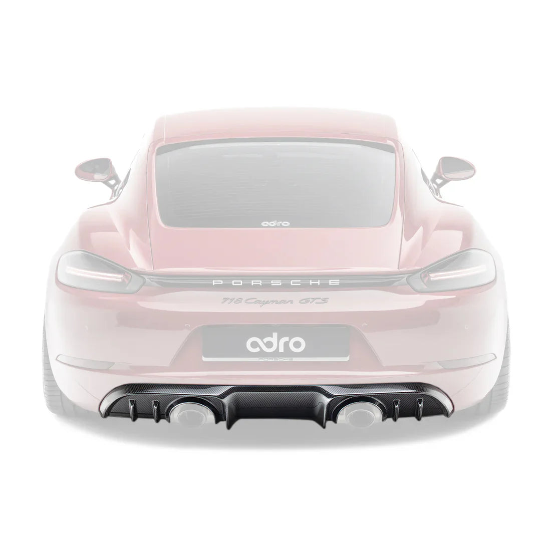 ADRO Porsche 718 Prepreg Rear Diffuser