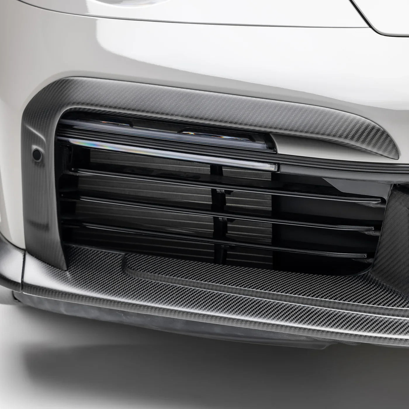 Vorsteiner Aero Carbon Fiber Front Intake Trim  - 2019+ Porsche 992.1 Turbo S