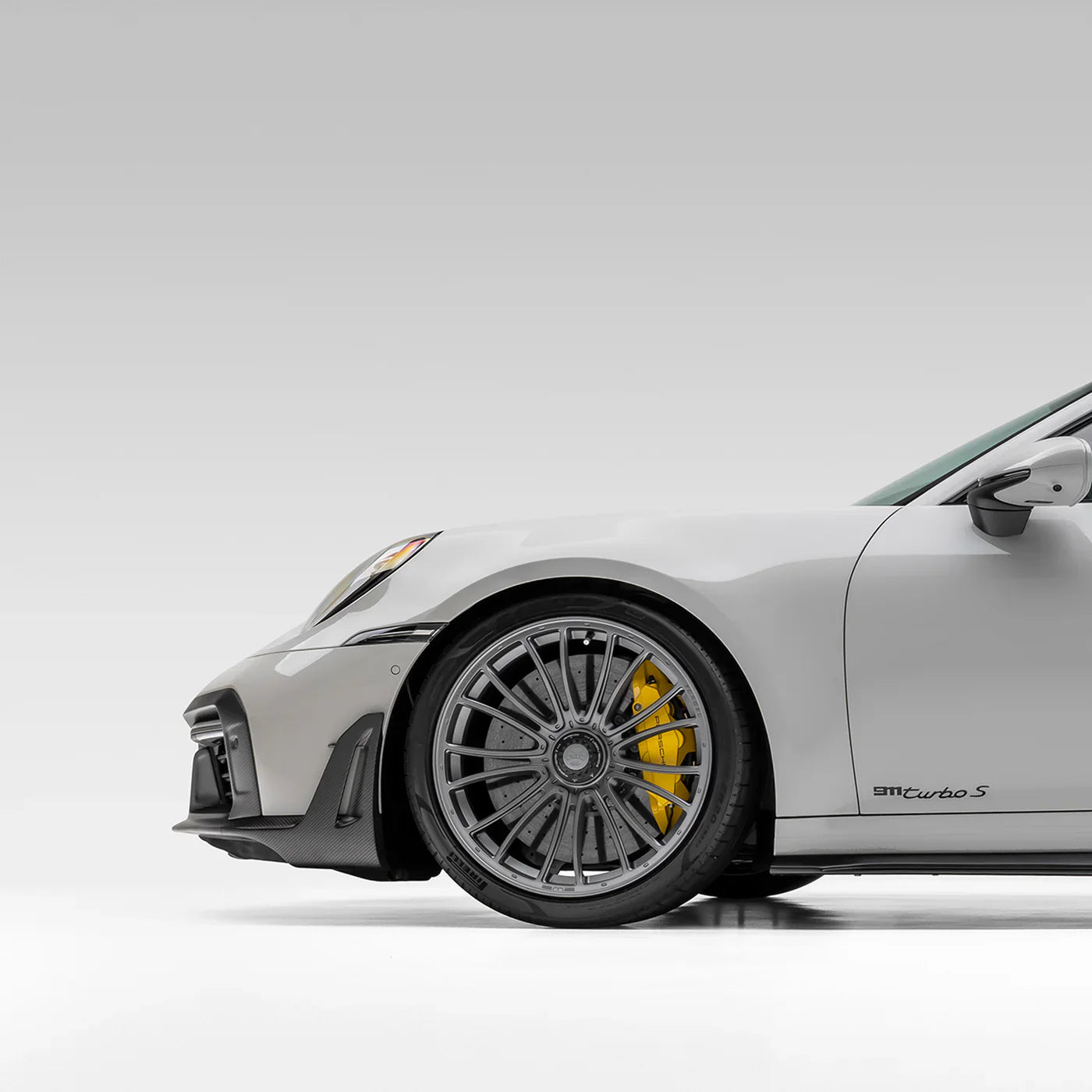 Vorsteiner Aero Carbon Fiber Front Spoiler w/ Winglets  - 2019+ Porsche 992.1 Turbo S