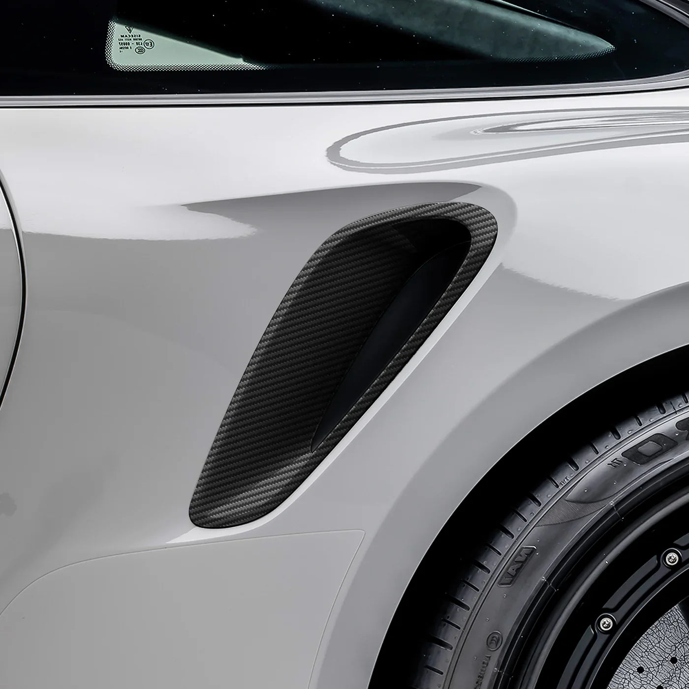 Vorsteiner Aero Carbon Fiber Side Intake Trim  - 2019+ Porsche 992.1 Turbo S