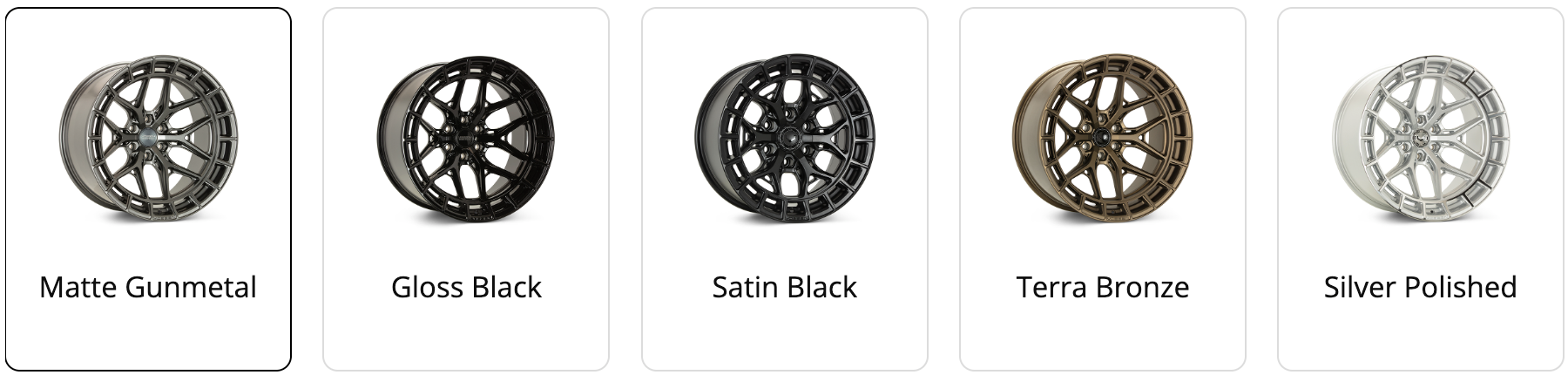 Vossen HFX Series - HFX-1 - 17"