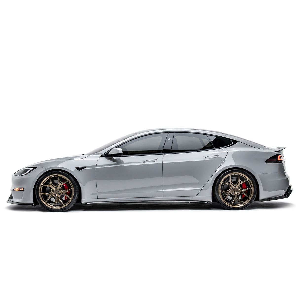 ADRO Tesla Model S Carbon Fiber Side Skirts