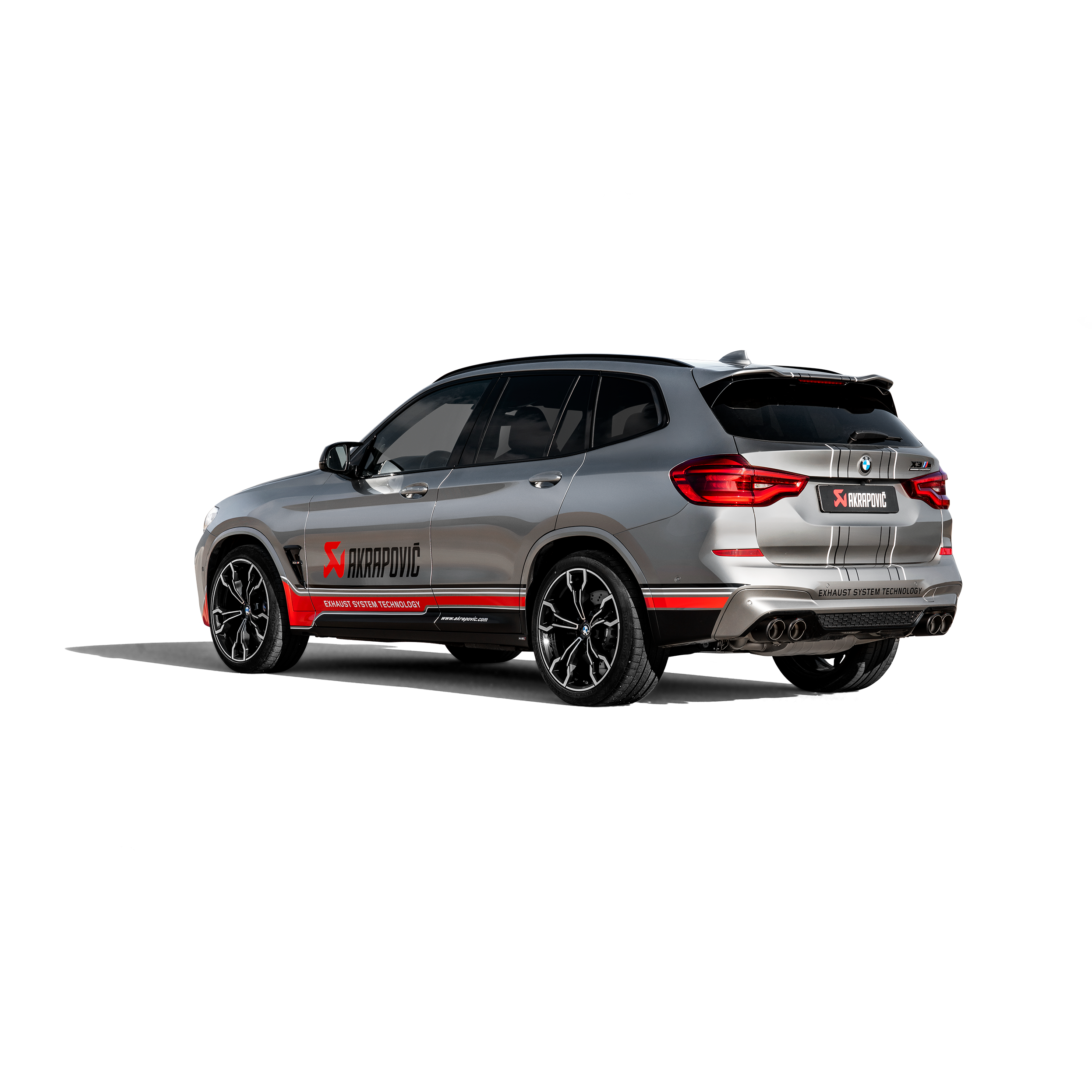 Akrapovič Slip-On Line Exhaust (Titanium) w/Carbon Tips - 2020-2024 BMW X3M/X4M (F97) - T1 Motorsports
