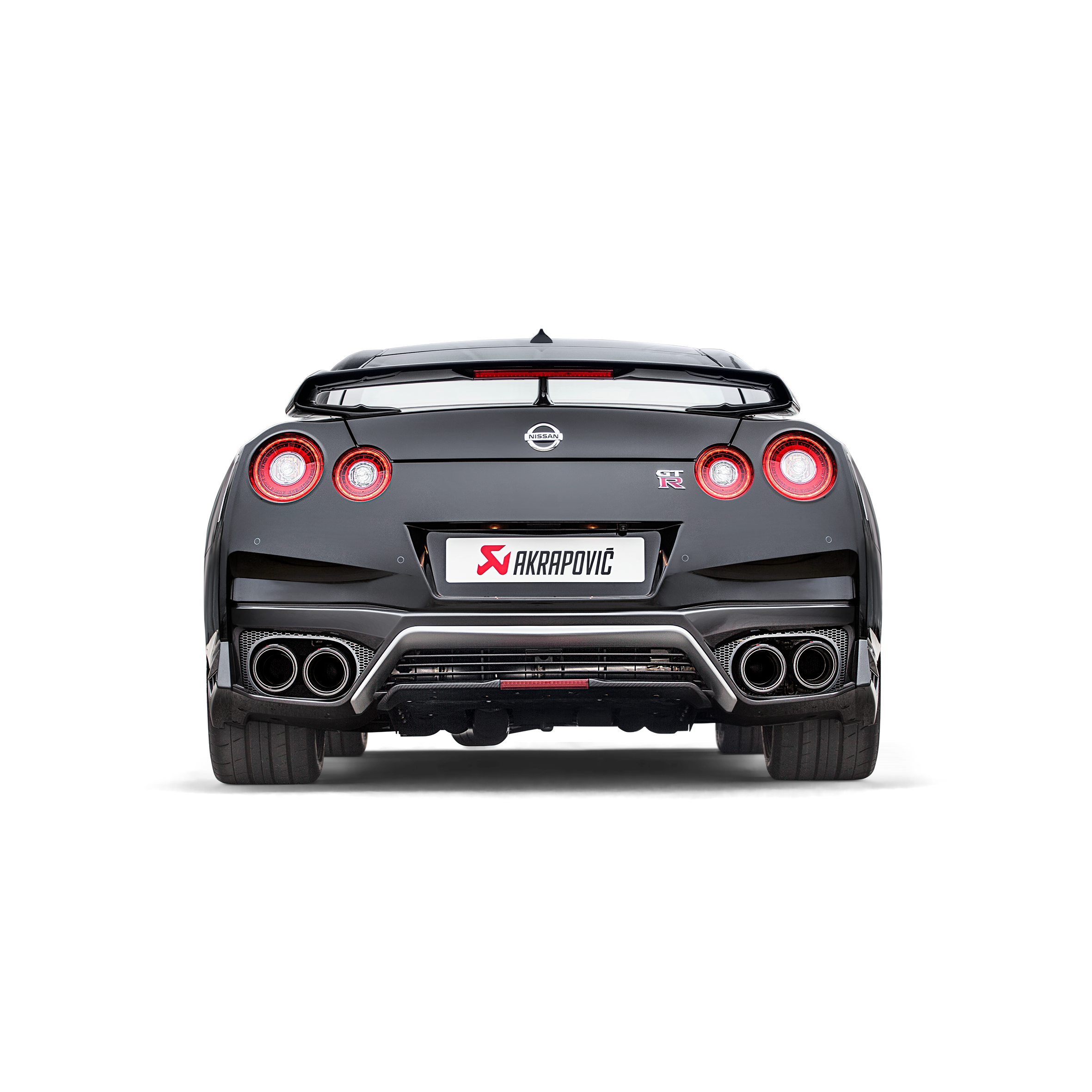 Akrapovič Evolution Line Catback Exhaust (Titanium) w/o Tips - 2008-2025 Nissan GT-R - T1 Motorsports