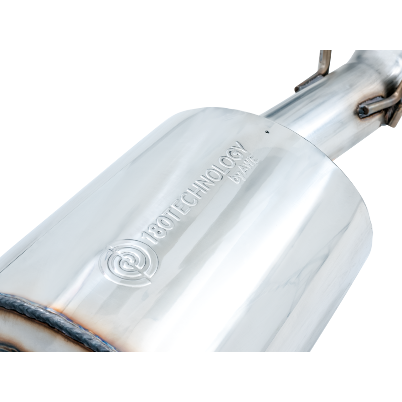 AWE Tuning 0FG Dual Rear Exit Cat-Back Exhaust w/ Chrome Silver Tips - 09-18 RAM 1500 5.7L (w/o Cutout)