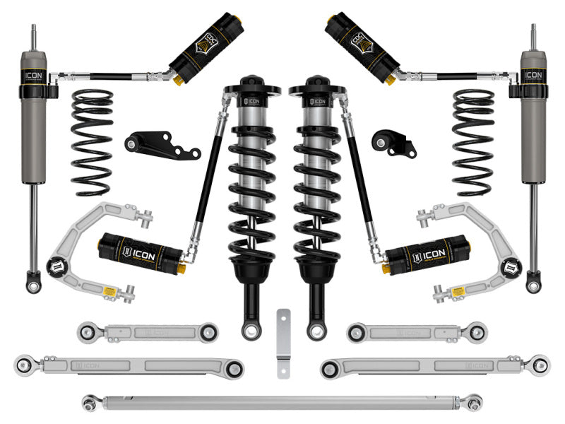 ICON 2024 Lexus GX550 1.25-3in Stage 9 Suspension System CDCV - Billet