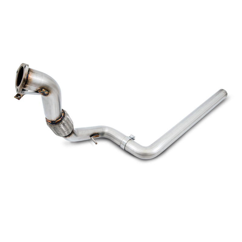 AWE Tuning Audi B9 A4 Touring Edition Exhaust Dual Outlet - Diamond Black Tips (Includes DP)