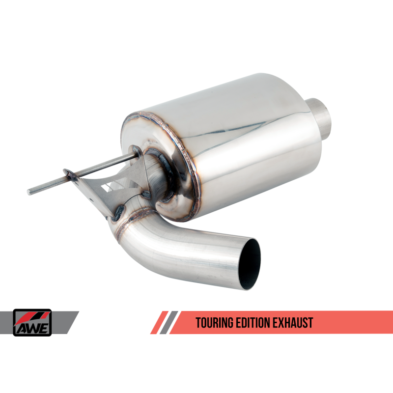 AWE Tuning BMW F22 M235i / M240i Touring Edition Axle-Back Exhaust - Diamond Black Tips (90mm) - T1 Motorsports