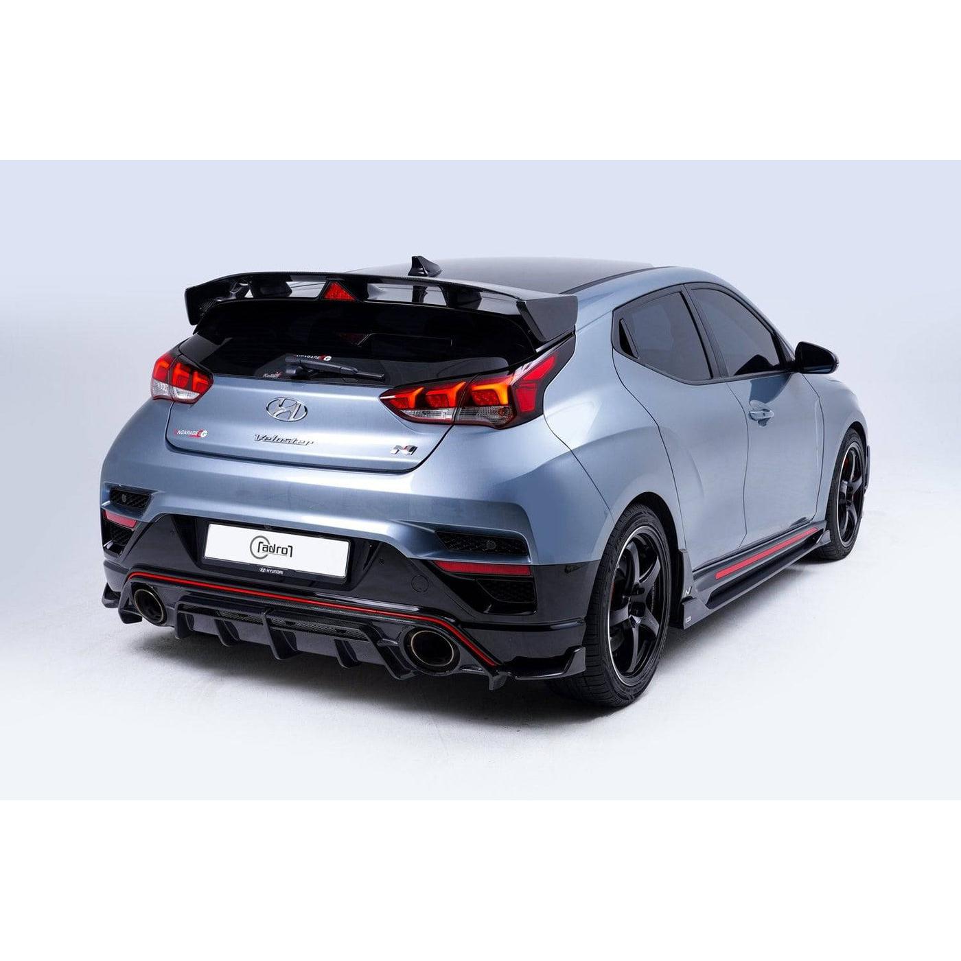 ADRO Hyundai Veloster N Carbon Fiber Rear Diffuser (2019-2022)