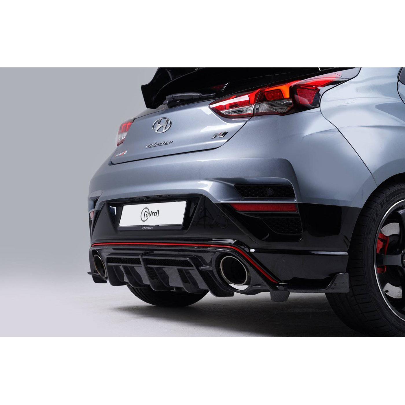 ADRO Hyundai Veloster N Carbon Fiber Rear Diffuser (2019-2022)