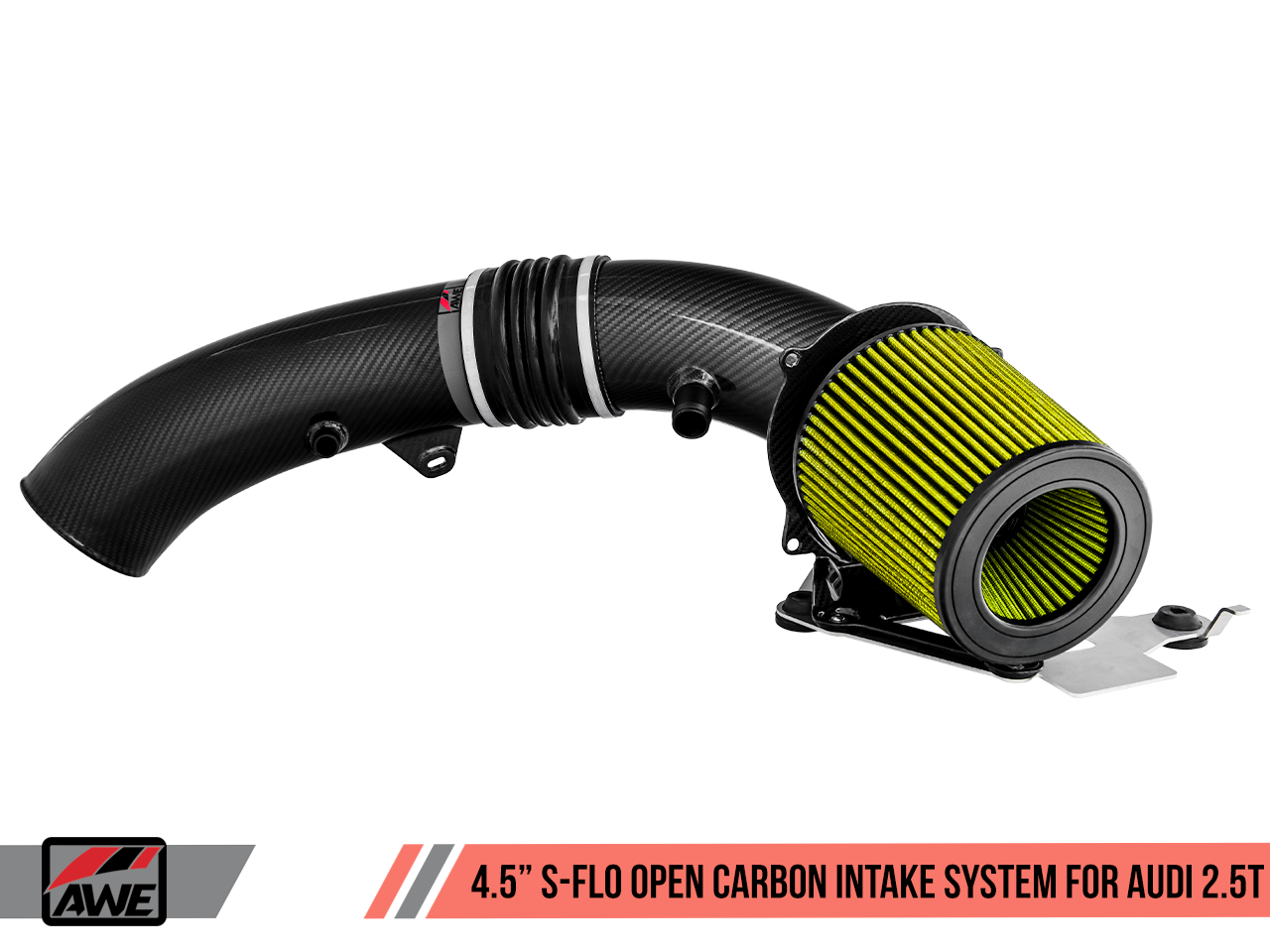 AWE Tuning S-FLO Open Carbon Fiber Intake - Audi RS3 / TTRS